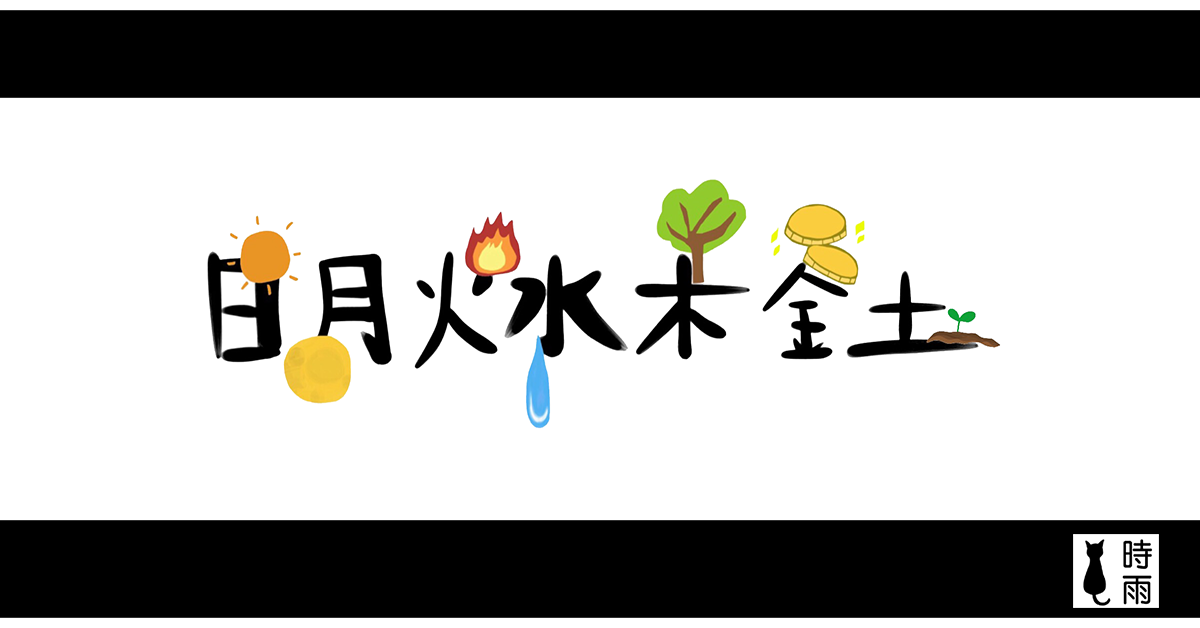 星期一二三四五六日的日文與起源