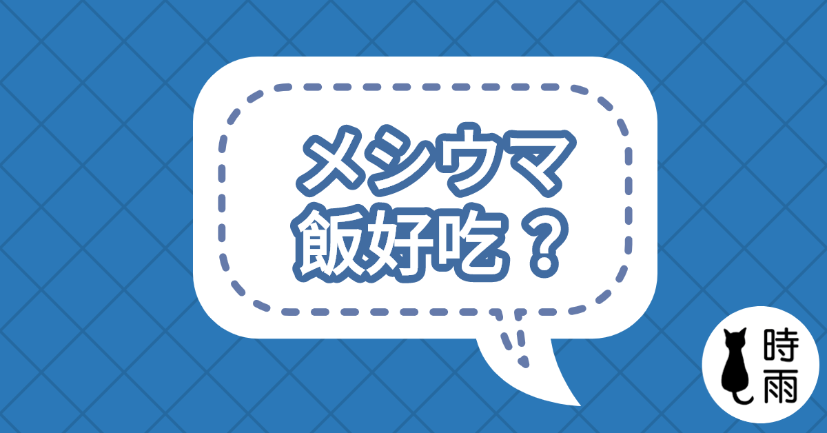 メシウマ（飯好吃？）5個日本有趣的網路用語
